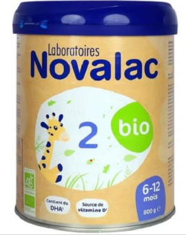 Vianex Novalac Bio 2 Βιολογικό Γάλα σε Σκόνη 2ης Βρεφικής Ηλικίας για 6-12m 800gr