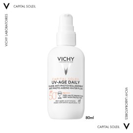 Vichy Capital Soleil UV-Age SPF50+ Αντηλιακό Προσώπου Κατά της Φωτογήρανσης 80ml