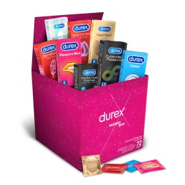 Durex Προφυλακτικά Magic Box Ποικιλία 72 Τεμαχίων