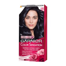 Garnier Color Sensation 2.10 Μαύρο Μπλε Μόνιμη Βαφή 112ml