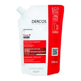 Vichy Dercos Energy+ Refill Δυναμωτικό Σαμπουάν Κατά της Τριχόπτωσης, με Aminexil & Νιασιναμίδη 500ml