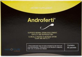 Androferti Ανδρικό Συμπλήρωμα για την Φυσιολογική Σπερματογένεση, Γονιμότητα & Αναπαραγωγή 60 Φακελάκια