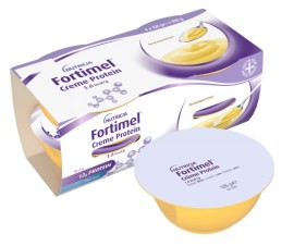 Nutricia Fortimel Μπανάνα Creme Protein 1.6Kcal Banane Κρέμα για τη Διαιτητική Διαχείριση της Δυσθρεψίας 4x125gr