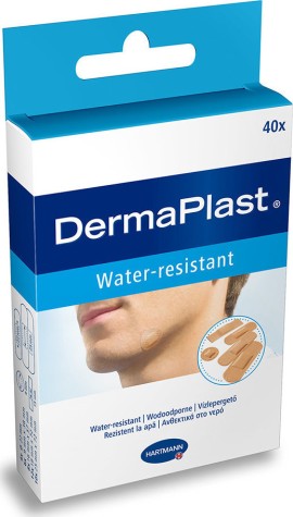 Hartmann Dermaplast Water Resistant Αδιάβροχα Αυτοκόλλητα Επιθέματα σε 5 Διαφορετικά Μεγέθη 40 Τεμάχια