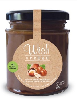AtCare Wish Spread Πραλίνα Φουντουκιού 220gr