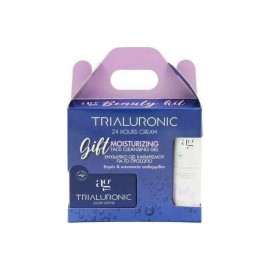 Ag Pharm PROMO Trialuronic 24hours Cream 24ωρη Κρέμα Προσώπου - Λαιμού με Τριπλό Υαλουρονικό 50ml - ΔΩΡΟ Moisturizing Face Cleansing Gel Καθαρισμού Προσώπου 100ml