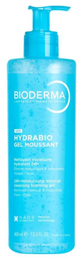 Bioderma Hydrabio Gel Moussant Ενυδατικό Gel Kαθαρισμού για το Αφυδατωμένο Δέρμα 400ml