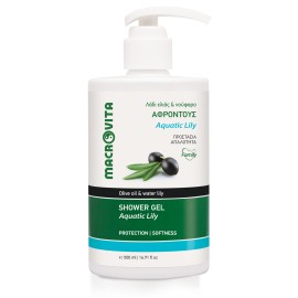 Macrovita Aquatic Lily Κρεμοντούς με Λάδι Ελιάς & Νούφαρο 500ml