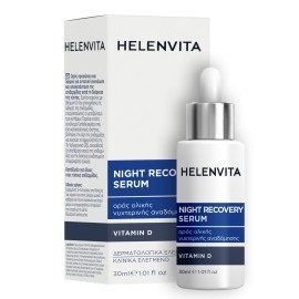 Helenvita Night Recovery Serum Προσώπου & Λαιμού Ολικής Νυχτερινής Αναδόμησης 30ml