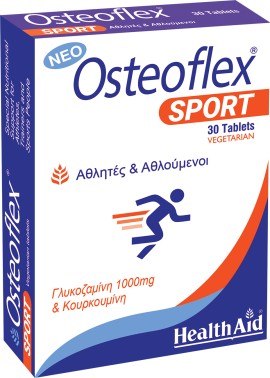Health Aid Osteoflex Sport Συμπλήρωμα Διατροφής για Χόνδρους & Αρθρώσεις 30 Φυτικές Κάψουλες