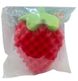 Beauty Spring Σφουγγάρι Μπάνιου σε Σχήμα Φράουλα 1 Τεμάχιο [514]