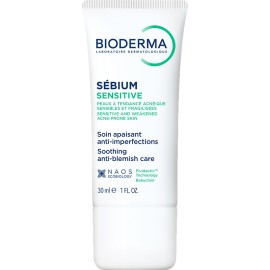 Bioderma Sebium Sensitive Καταπραϋντική Ενυδατική Κρέμα Προσώπου Κατά των Ατελειών για Δέρμα με Τάση Ακμής 30ml