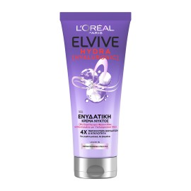 LOreal Paris Elvive Hydra Hyaluronic Ενυδατική Κρέμα Νυκτός για τα Μαλλιά 200ml