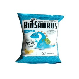 Biosaurus Παιδικά Γαριδάκια μίνι Δεινόσαυρος με θαλασσινό αλάτι (χωρίς γλουτένη) 15gr για 12+ μηνών