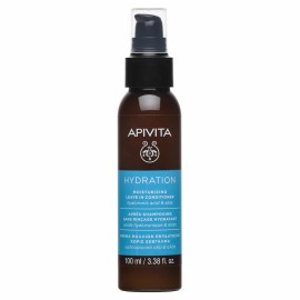Apivita Hydration Leave In Conditioner Ενυδατική Κρέμα Μαλλιών Χωρίς Ξέβγαλμα 100ml