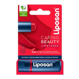 Liposan Caring Beauty Red SPF30 Ενυδατικό Βάλσαμο Χειλιών 4,8gr