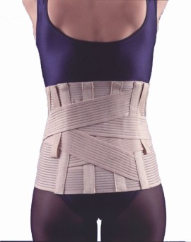 Κυρίτσης Afrodite Ελαστική Ζώνη Μέσης/Οσφύος Desseze Αεριζόμενη Με Υποβάσταγμα Μπεζ [07465]