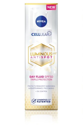 Nivea Cellular Luminous 630 Anti Dark Spot Fluid Κρέμα Προσώπου Κατά των Κηλίδων 40ml