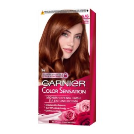 Garnier Color Sensation 6.46 Έντονο Κόκκινο Κεχριμπάρι Μόνιμη Βαφή 112ml