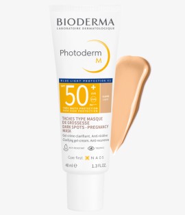 Bioderma Photoderm Μ SPF50+ Claire Αντηλιακή Κρέμα για τo Δέρμα με Καφέ Κηλίδες & Μέλασμα - Light Απόχρωση 40ml
