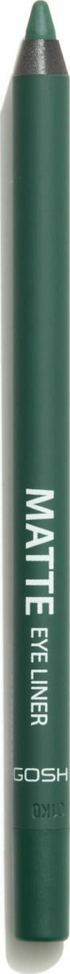 Gosh Matte Eye Liner 012 Forest Green Waterproof Μολύβι Ματιών 1.2gr