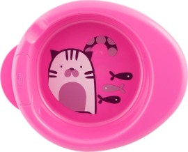 Chicco Warmy Plate Χρώμα:Θερμός Ροζ 6m+ 1 Τεμάχιο [16000-10]