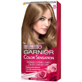 Garnier Color Sensation 7.0 Ξανθό Μόνιμη Βαφή 112ml