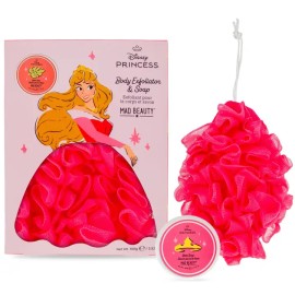 Mad Beauty Princess Σετ Απολεπιστικό σώματος και σαπούνι - Aurora,1 τεμαχιο