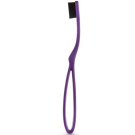 Intermed Professional Ergonomic Toothbrush Medium Purple Επαγγελματική Οδοντόβουρτσα Μωβ 1 Τεμάχιο