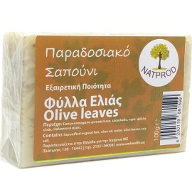 Natprod Παραδοσιακό Σαπούνι Φύλλα Ελιάς 100gr