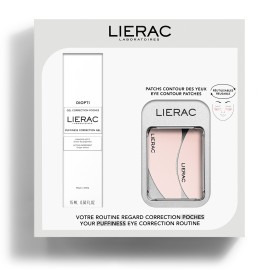 Lierac PROMO Diopti Puffiness Gel Διόρθωσης για τις Σακούλες των Ματιών 15ml & Επαναχρησιμοποιούμενα Patches για τα Μάτια 1 Ζευγάρι