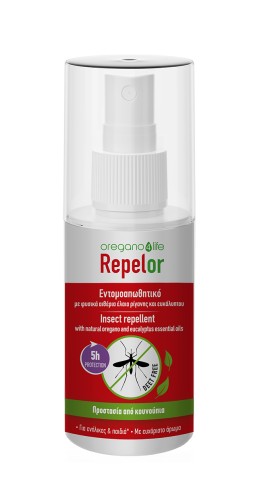Oregano 4 Life Repelor Φυσικό Εντομοαπωθητικό με Ευχάριστο Άρωμα 100ml