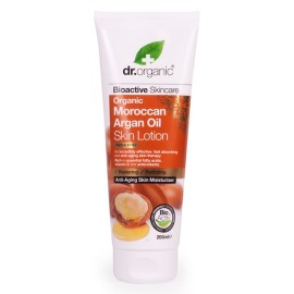 Dr. Organic Moroccan Argan Oil Skin Lotion Γαλάκτωμα Σώματος με Βιολογικό Έλαιο Αργκάν 200ml