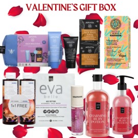 Valentines Gift Box 7 Διαφορετικά Προϊόντα Περιποίησης Προσώπου, Σώματος