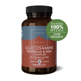 Terranova Glucosamine Boswellia & MSM Complex Joint Support Συμπλήρωμα Για Τις Αρθρώσεις 100 Κάψουλες