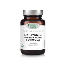 Power Of Nature Platinum Range Melatonin Premium Sleep Formula Συμπλήρωμα Διατροφής με Μελατονίνη 30 Κάψουλες