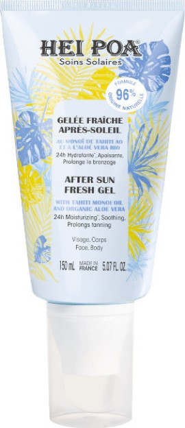 Hei Poa After Sun Fresh Gel  Ενυδατικό Τζελ για Μετά την Έκθεση στον Ήλιο Κατάλληλο για Πρόσωπο & Σώμα 150ml