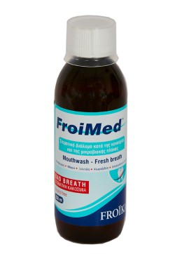 Froika Froimed Mouthwash Στοματικό Διάλυμα Κατά της Κακοσμίας & της Μικροβιακής Πλάκας 250ml