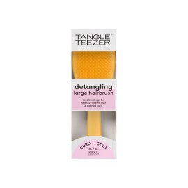 Tangle Teezer The Ultimate Detangler Large Thick & Curly Βούρτσα Μαλλιών Yellow Flower 1 Τεμάχιο