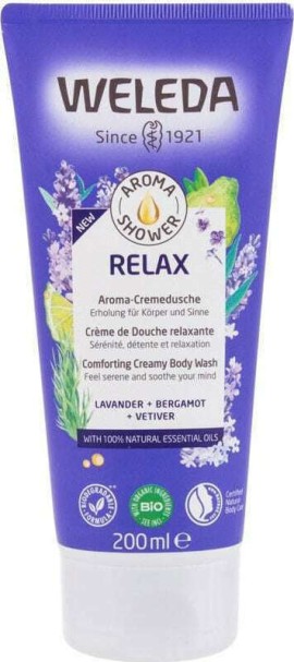 Weleda Aroma Shower Relax Κρεμοντούς Χαλάρωσης με Λεβάντα - Περγαμόντο 200ml