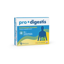BioAxess Probi Digestis για την Ομαλή Λειτουργία του Πεπτικού Συστήματος & το Σύνδρομο Ευερέθιστου Εντέρου 20 Κάψουλες