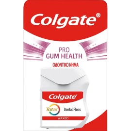 Colgate Total Pro Gum Health Κερωμένο Οδοντικό Νήμα 50m