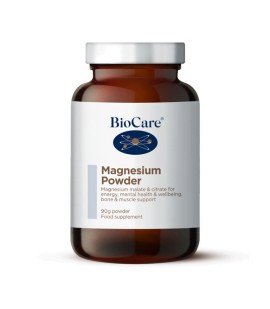 BioCare Magnesium για Ενεργειακή Υποστήριξη & Μείωση της Κόπωσης σε Μορφή Σκόνης 90gr Powder
