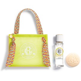 Roger & Gallet PROMO Fleur d Osmanthus Σετ με Γυναικείο Άρωμα 30ml - Αρωματική Πλάκα Σαπουνιού 50gr σε Λάιμ Νεσεσέρ