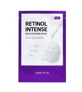 Some By Mi Retinol Intense Reactivating Αντιγηραντική Μάσκα Προσώπου με Ρετινόλη, Ρετινάλη & Bakuchiol 1 Τεμάχιο