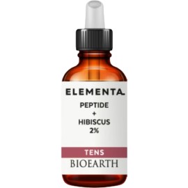 BioEarth Elementa Tens Serum Peptide + Hybiscus 2% Ορός Προσώπου Διεγείρει τη Σύνθεση Κολλαγόνου 15ml