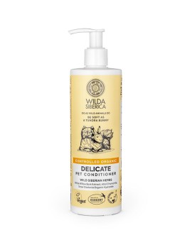 Natura Siberica Wilda Siberica Controlled Organic Delicate Pet Conditioner Κατοικιδίων για Ευαίσθητο Τρίχωμα 400ml
