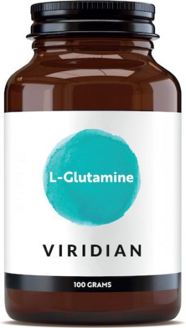 Viridian L-Glutamine Συμπλήρωμα Διατροφής για την Υποστήριξη του Πεπτικού Συστήματος 100gr Σκόνη