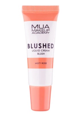 MUA Κρεμώδης Τζελ Ρουζ Blushed Liquid Cream Misty Rose 10ml