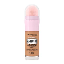 Maybelline Medium 02 Βάση Προσώπου Instant Perfector 4 in 1 Glow Make up Λάμψης 20ml
